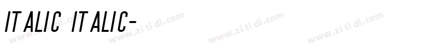 italic italic字体转换 italic italic字体转换